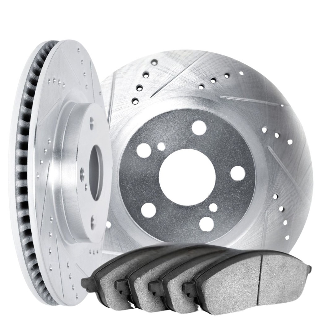 For Mercedes-Benz SLR McLaren/CL65 AMG/CLS500 2005 Rotor Set Front | Cast Iron
