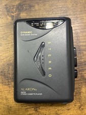 Alaron AMFM stereo cassette player with base boost system RY   392A personal