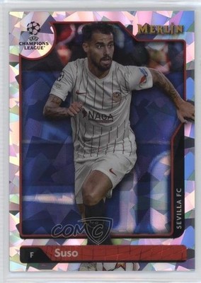 2021 Merlin Collection Chrome UEFA Club Competitions Atomic Refractor Suso 0ey4