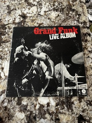 GRAND FUNK RAILROAD LIVE ALBUM 1970 ORIGINAL ISSUE DBL LP SWBB-633