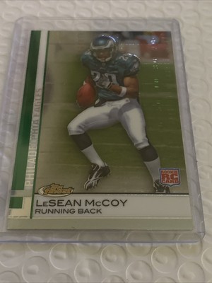 2009 Topps Finest - LeSean McCoy #95 Refractor (RC)