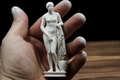 Aphrodite of Knidos Resin Figurine | Greek Goddess of Love Sculpture |
