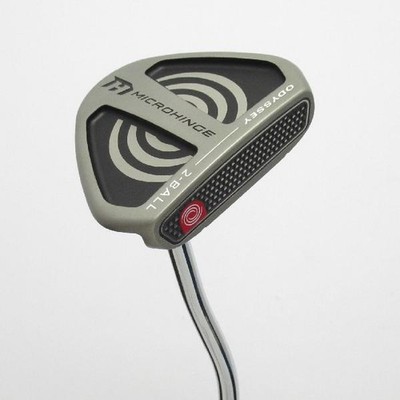 Odyssey MICROHINGE 2-BALL V-LINE DB Putter 34inch Stahlschaft【B】1004