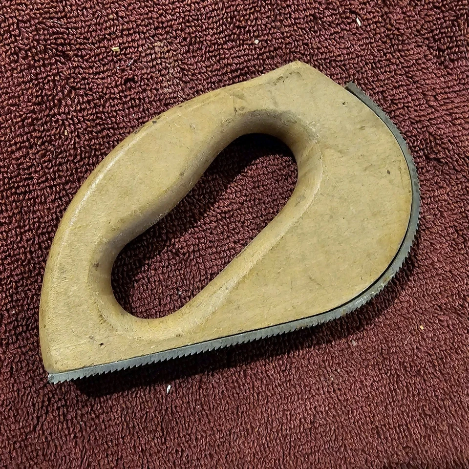 Heller Blue-Point BF-145 Wood Handle Curved Body File - Imagen 3 de 4