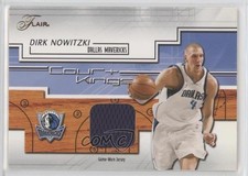 2002-03 Flair Court Kings Game Used Dirk Nowitzki #CK-DN HOF 12kd