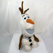 Disney Frozen Olaf Plush 18  Snowman Stuffed Toy   Broadway Musical Fuzzy Soft