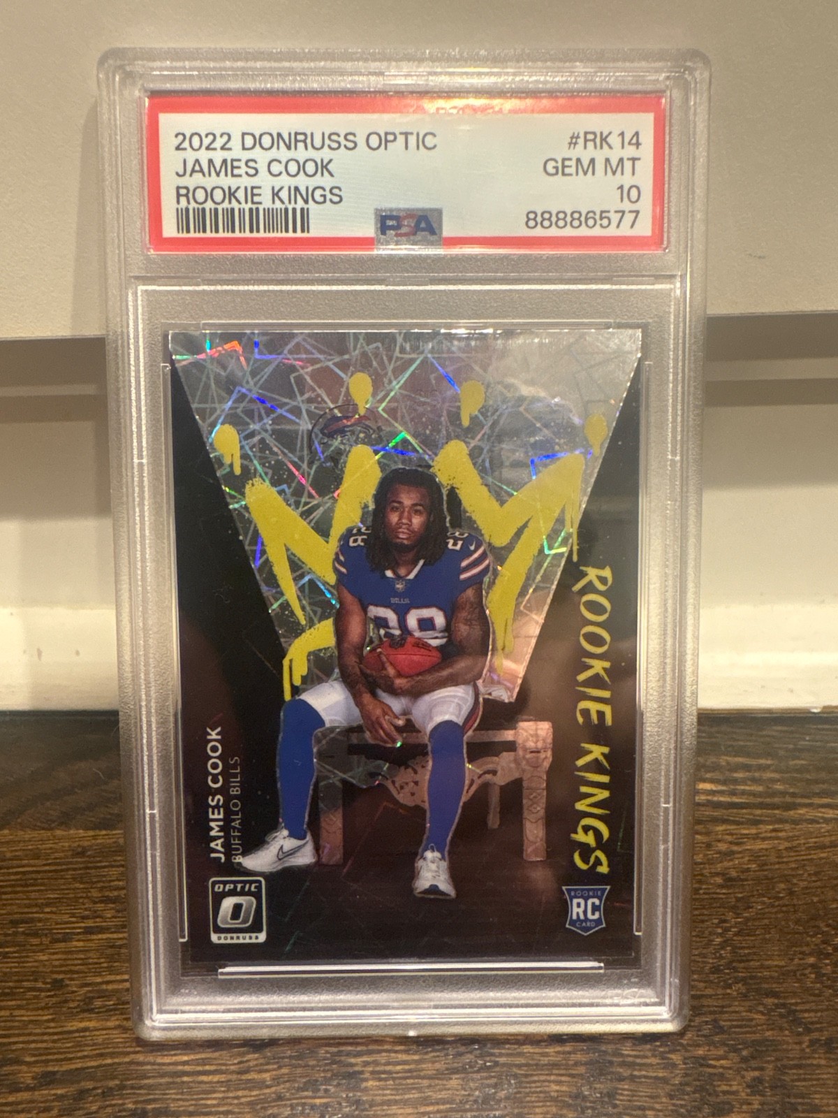 James Cook Panini Donruss Optic Rookie Kings #RK14 Base