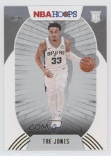 2020-21 Panini NBA Hoops Winter Tre Jones #208 6h5