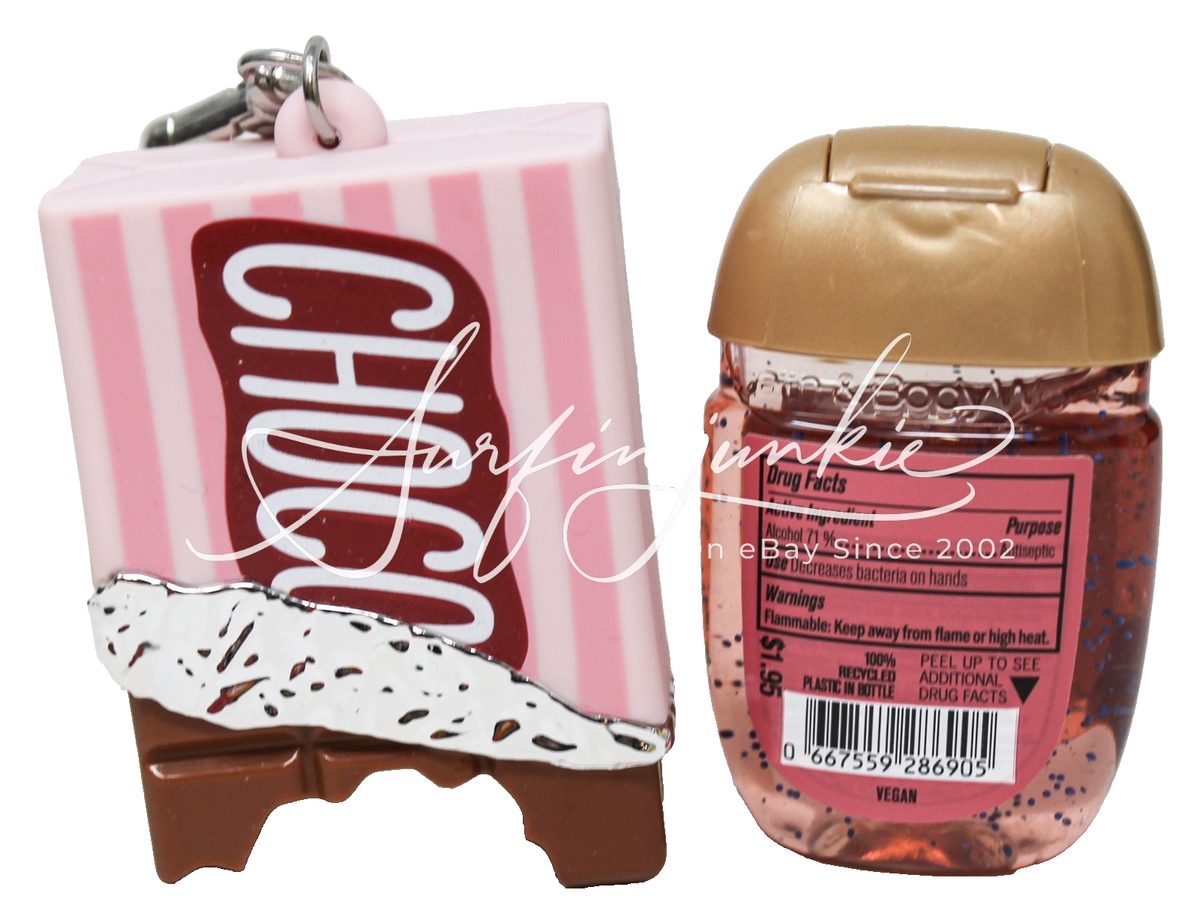 Bath & Body Works Pocketbac Hand Sanitizer Gel Holder Chocolate