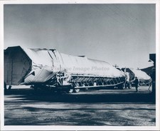 1959 Press Transportation Vehicles Huge Business Work Outside Vintage Photo