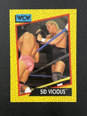1991 Impel WCW #35 Sid Vicious Wrestling