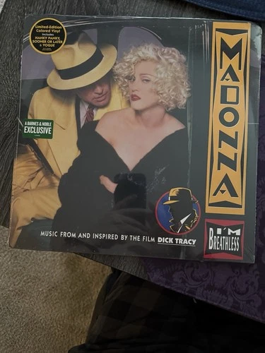 MADONNA BRAND NEW YELLOW VINYL I’M BREATHLESS STILL SEALED VOGUE HANKY PANKY