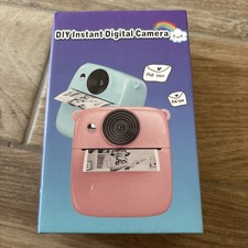 Instant Print Camera for Kids, 1080P HD Kids Digital Cameras Instant Print Ph...
