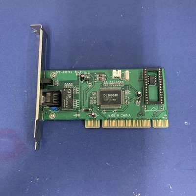 NEW  D-LINK DFE-530TX+  REV.E1   PCI NETWORK INTERFACE CARD  100MB SPEED
