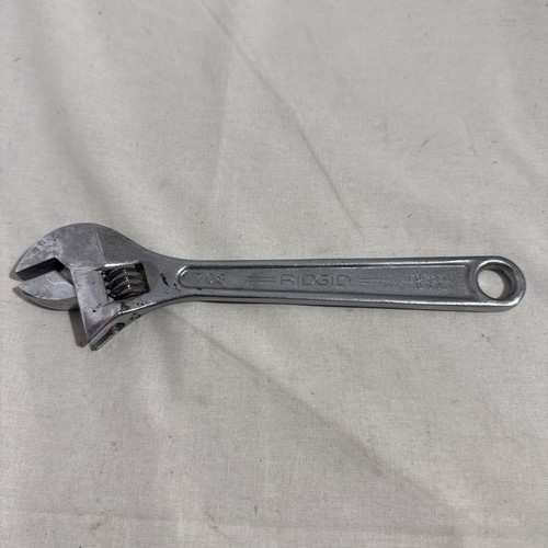 New Ridgid Model 708 8" 200mm 31195 Adjustable Crescent Wrench  A4