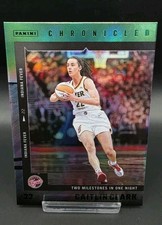 Panini 2025 Caitlin Clark Green Chronicled #3 Indiana Fever "Two Milestones"