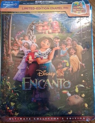   Encanto (4K UHD + Blu-ray)   Walmart Excl w/ Pin & Slip! Magical Must-Have!