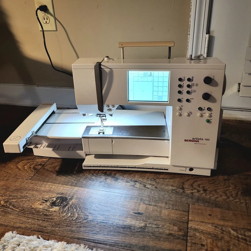 Bernina Artista 180 Computerized Sewing and Embroidery Machine W/ Module Case - Image 2 of 4