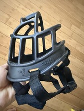 Baskerville Ultra Dog Muzzle Size 6 Black Adjustable Humane Basket Muzzle