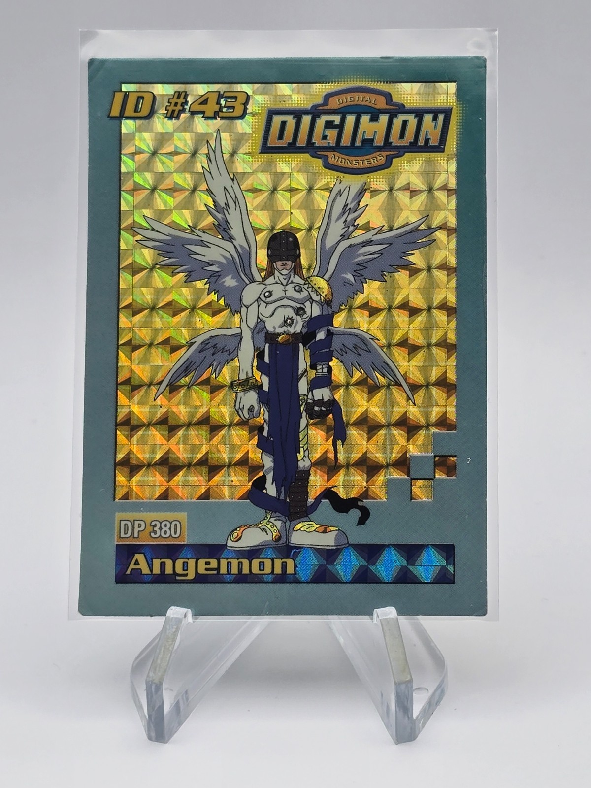 Angemon ID #43 Digimon Card Toy Exclusive Promo Bandai 1999 