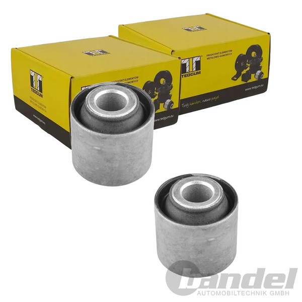 2X Tedgum Querlenkerlagerung Hinten Passend FüR Mercedes 124 190 C-KLASSE CLK E--image