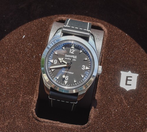 Brand NEW EBERHARD Scientigraf Automatic Stainless Steel Full ...