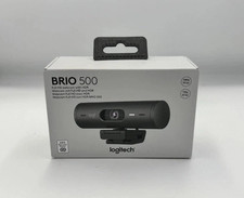 Image of LOGITECH Brio 500 Full HD Webcam - Graphite **Brand New & Sealed**