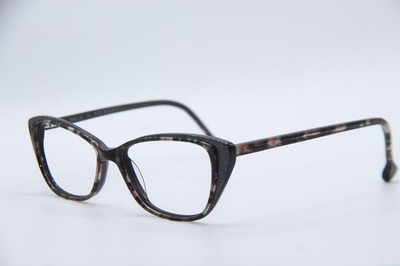 LISA LOEB CLASSIQUE ANGEL 186 C2 OLIVE BLACK AUTHENTIC EYEGLASSES 50-15 K1