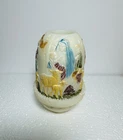 Fenton Glass BIRTH OF A SAVIOR Jesus Nativity Christmas Fairy Lamp  #354