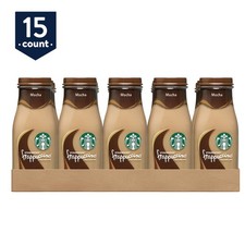 Frappuccino Mocha Iced Coffee Drink, 9.5 Fl Oz 15 Pack Bottles