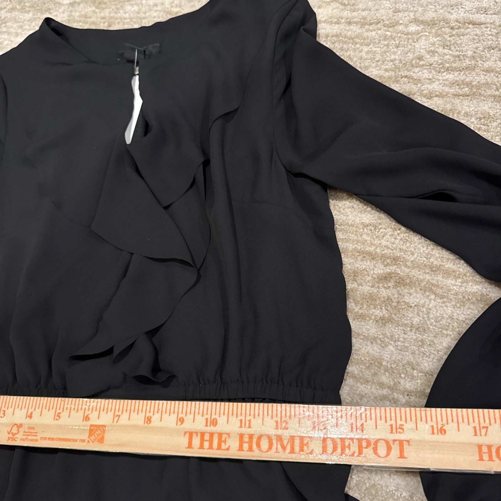 H&M Black Dress Cocktail Business Dress Women's Black Dress Women’s Size 6 thumbnail 9