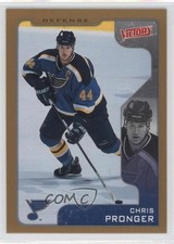 2001-02 Upper Deck Victory Gold Chris Pronger #305 HOF 0a4