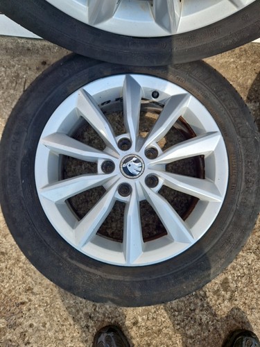 2012-2018 Skoda OCTAVIA MK3 ALLOY WHEEL SETS OF 4 205/55R16 PCD 5X112 - Picture 4 of 14