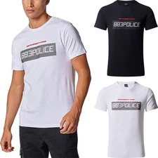883 POLICE CAPRILLE Mens T Shirts Crew Neck Short Sleeve Casual Top Summer Tee