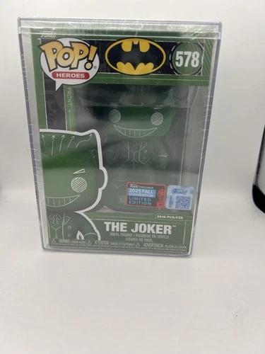 NYCC Funko Pop! Joker #578 (Green Blueprint Deco) Limited Edition 2010 Pieces