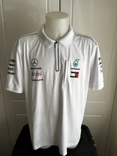 MERCEDES AMG PETRONAS F1 TEAM ISSUE MECHANICS POLO SHIRT MENS XL HILFIGER 2021