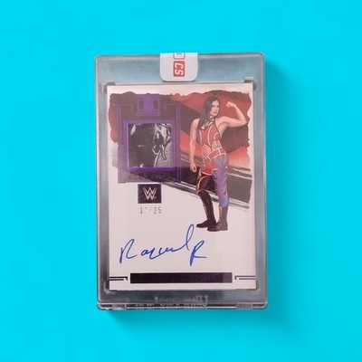 2023 Panini Impeccable WWE Relic Autograph /25 Raquel Rodriguez #EM-RRG