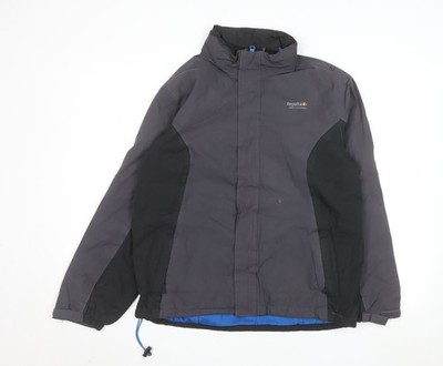 Regatta Outdoorjacke Herren grau wasserdicht Größe 34 Regular Fit