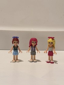 LEGO Friends Pop Star Tour Bus 3 Mini-Doll Figures frnd174/175/176 41106