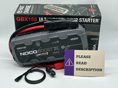 NOCO Boost X GBX155: 4250A UltraSafe Jump Starter - READ/FOR PARTS
