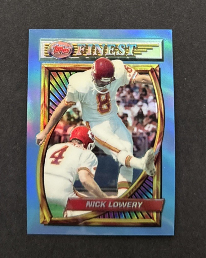 1994 Topps Finest NICK LOWERY Refractor #132