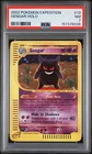 Pokemon Gengar Expedition Holo Rare #13 PSA 7