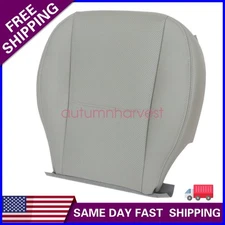 For 2014-2016 Subaru Forester Driver Bottom Replacement Leather Seat Cover Gray