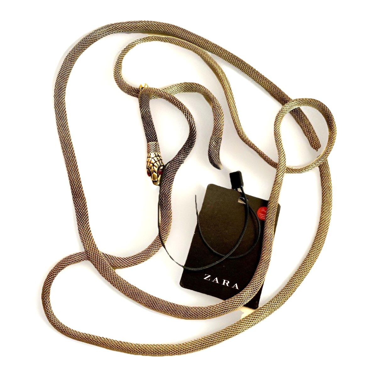 Woven Metal Snake Belt, Zara X Kate Moss, 54
