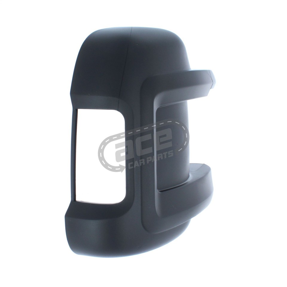 Pair Of Wing Door Mirror Covers For Vauxhall Movano 2003-2010 – Black, Clip-On, Left & Right