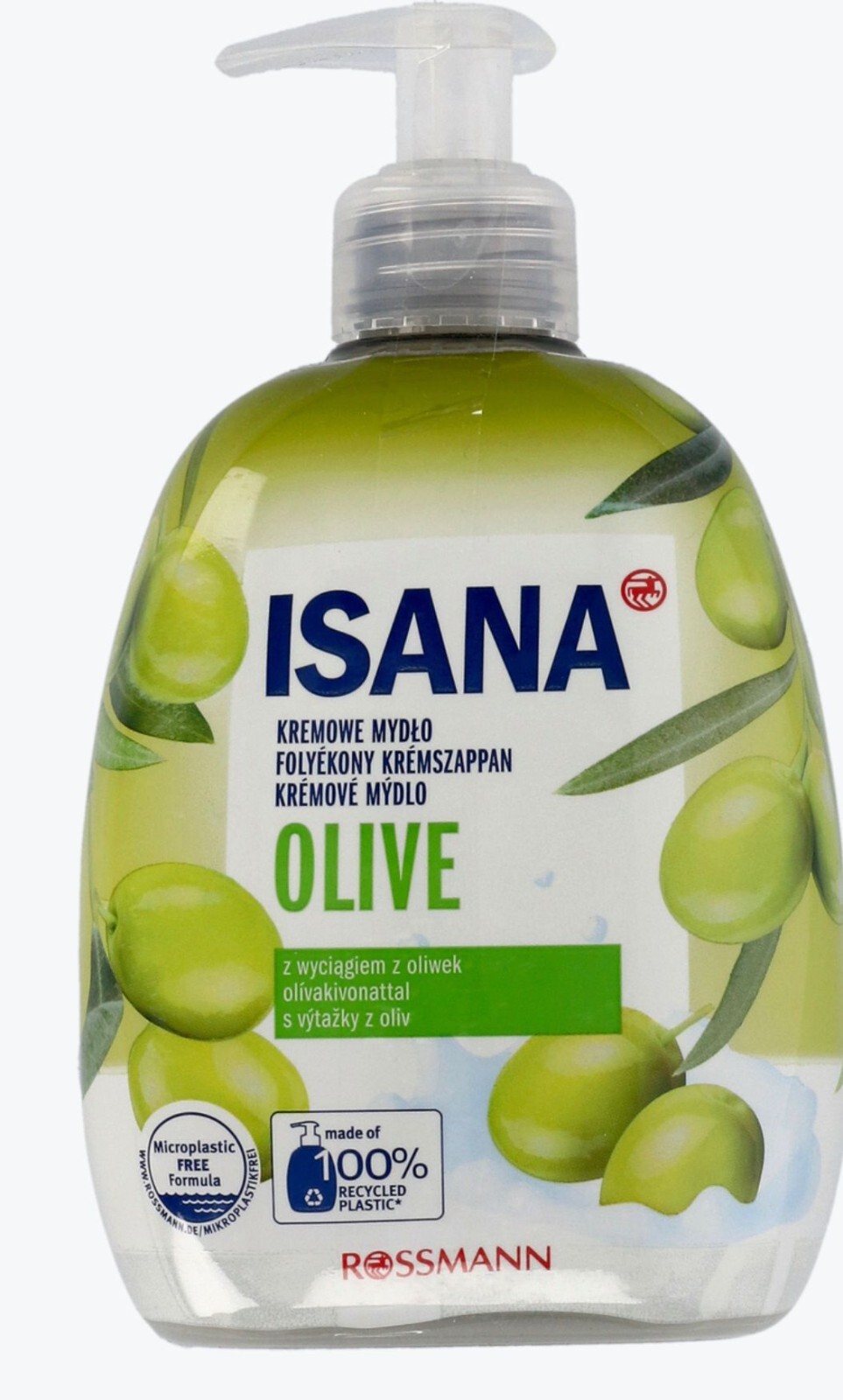 ISANA Olive cream liquid soap Olive, 500ml