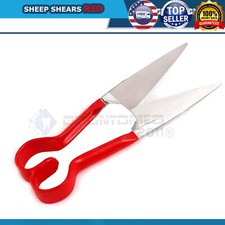 PROFESSIONAL NEW SHEEP SHEARS CALF GOATS BEST FOR HAIR & WOOL CUTTING RED ODM