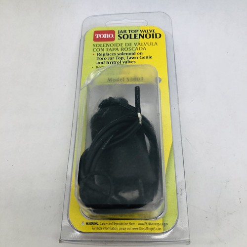 TORO #53803 JAR TOP VALVE SOLENOID | eBay