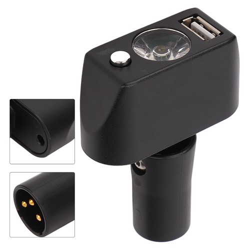 Elektrische Rollstuhlleuchte 3 Pin XLR Kopf USB Ladewinkel Einstellbar LED P Vnb - Bild 8 von 24