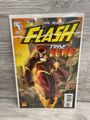 DC Comics The Flash Time Bomb #243 Modern Age Oct 2008 Peyer Williams II
